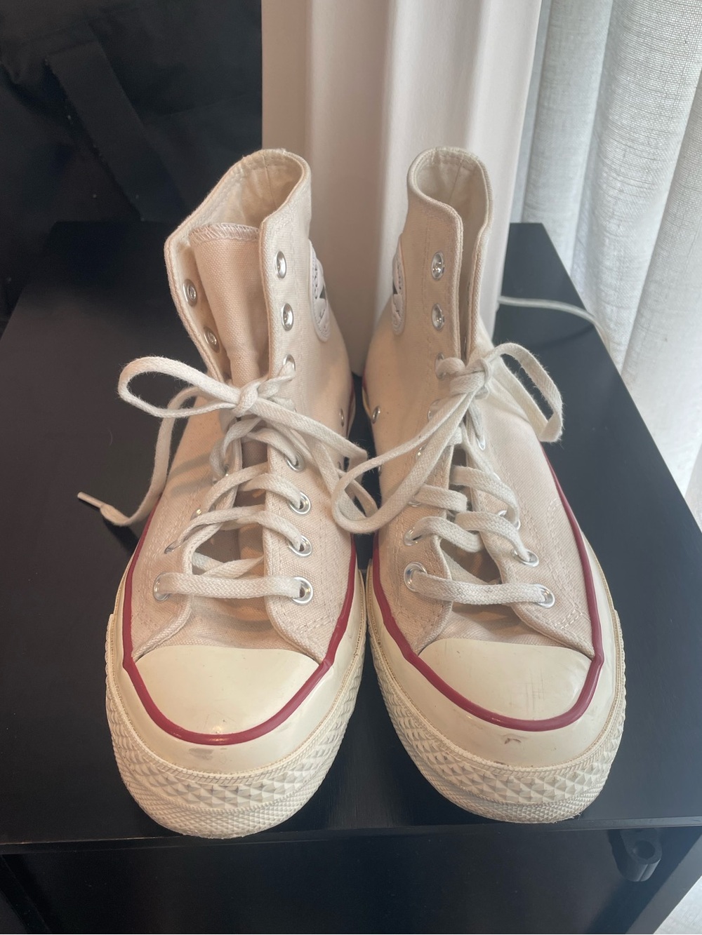 Converse Chuck 70 High Top Parchment Beige- Women’s 9 Men’s 7